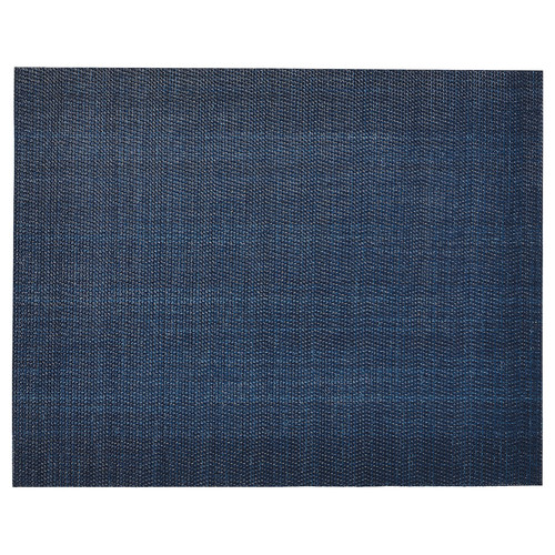 FLYGFISK Place mat, dark blue, 38x30 cm