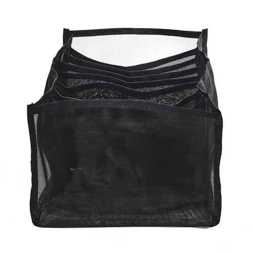 9-Compartment Underwear Organizer, black
