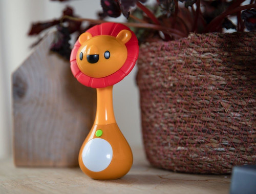 Bo Jungle B-Light & Music Rattle Lion 3m+