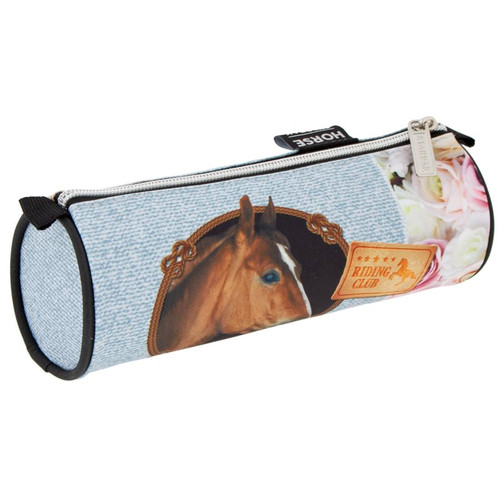 Pencil Case Barrel Horses