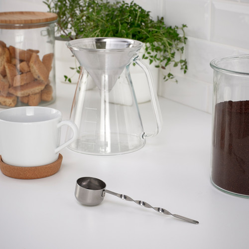 HUVUDTÅG Coffee measuring scoop, stainless steel