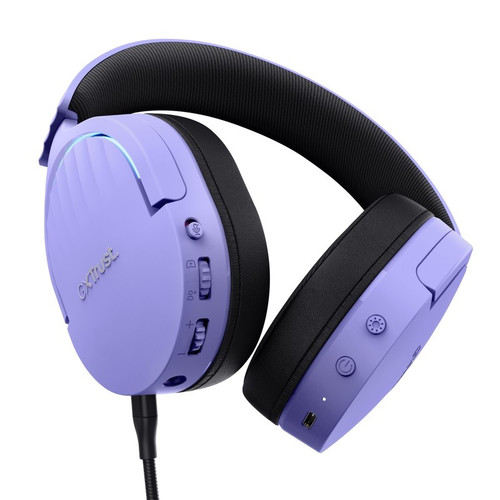 Trust Headset Headphones Wireless Gaming GXT491P Fayzo, purple