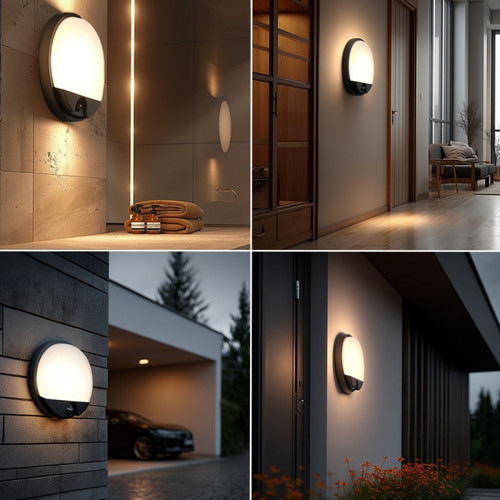 MacLean LED Lamp Infrated Motion Sensor 15W MCE291 GR