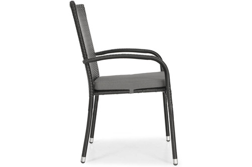 Outdoor Chair MALAGA, black