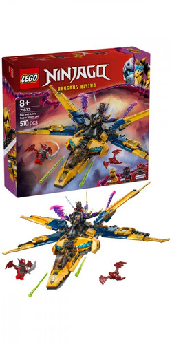LEGO Ninjago Ras and Arins Super Storm Jet 8+