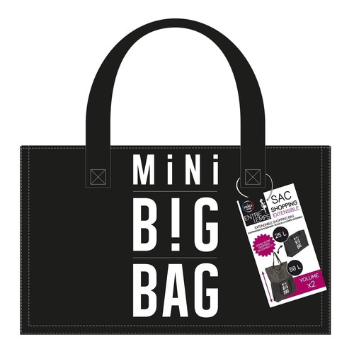 Shopping Bag Size M, black