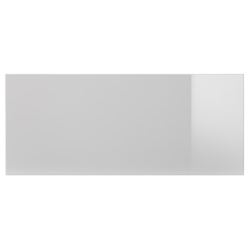 SELSVIKEN Drawer front, high-gloss light grey, 60x26 cm