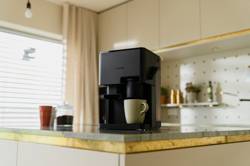 Nivona Espresso Machine CUBE 4106, grey-black