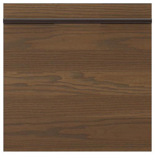 STENSTA Drawer front, dark brown ash veneer, 40x40 cm