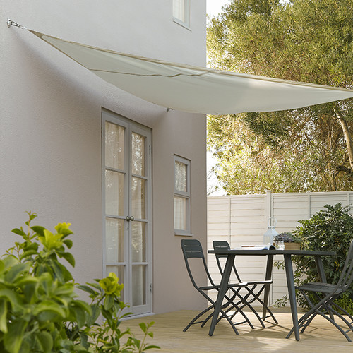 GoodHome Sun Shade Sail 300 cm, beige