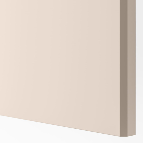 PAX / REINSVOLL/ÅHEIM Wardrobe combination, white/grey-beige, 200x60x236 cm