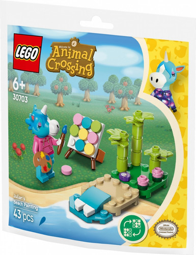 LEGO Animal Crossing Julian's Beach Painting 6+
