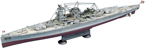 Academy Plastic Model Battleship Admiral Graf Spee 1:350 8+