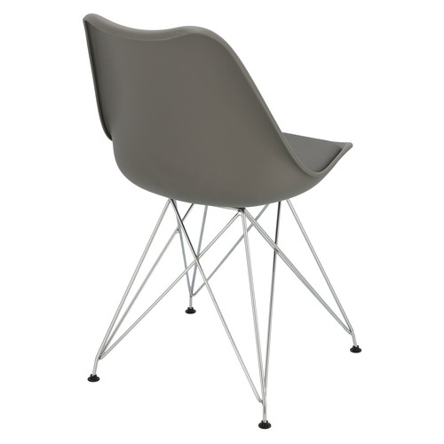 Dining Chair Norden DSR PP, dark grey