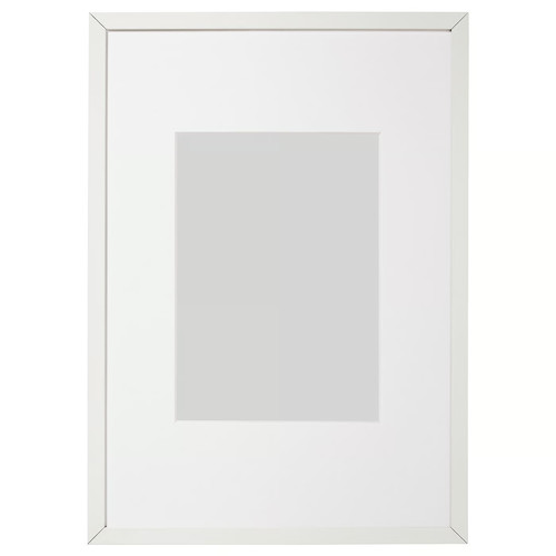LOMVIKEN Frame, white, 21x30 cm