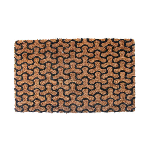 Colours Door Mat Geom 45 x 75 cm, natural