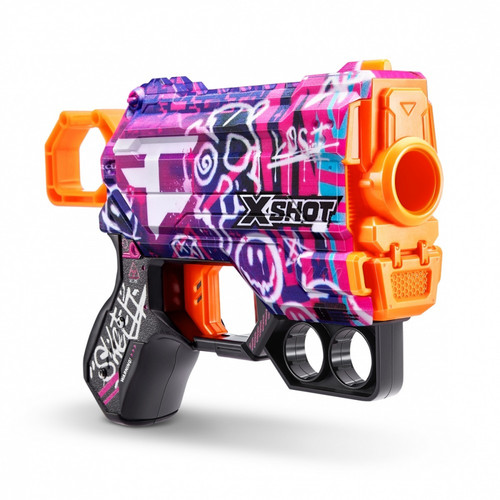 ZURU X-Shot Launcher Skins Menace Faze 4 Darts, assorted, 8+