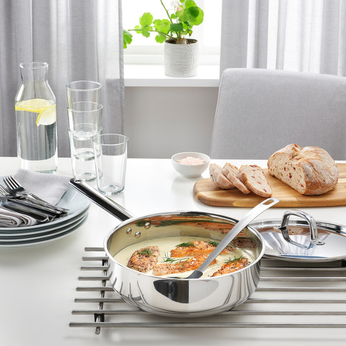 IKEA 365+ Sauté pan, stainless steel, 24 cm