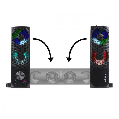 Audiocore PC Speaker and Soundbar 2in1 AC95