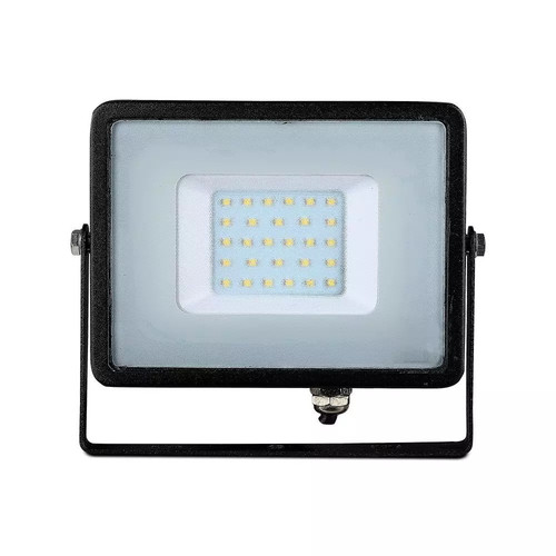 V-TAC Floodlight LED 30 W 3000K 2400lm, black