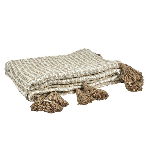 Blanket Honeycomb 120x150cm, beige