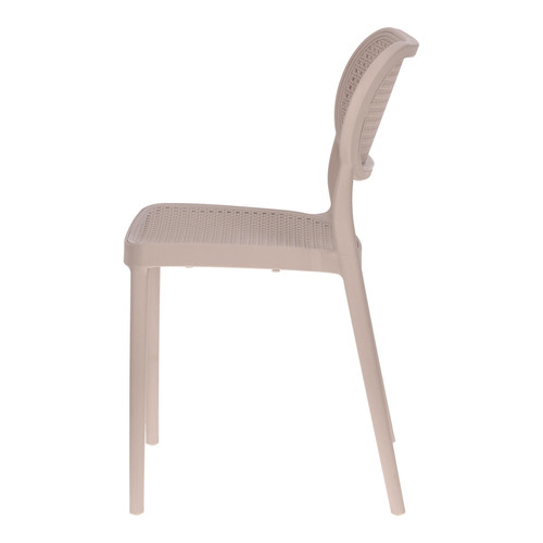 Chair Bilto, in-/outdoor, taupe
