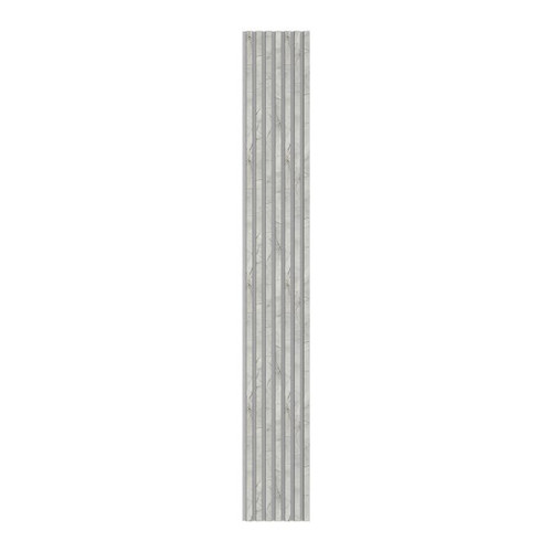 Lamella Wall Panel Vertical Line 300 x 2650 mm, grey/stone, elt