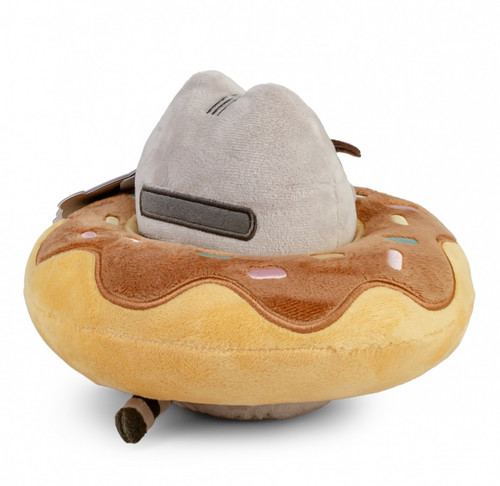 Soft Plush Toy Pusheen in a Chocolate Donut