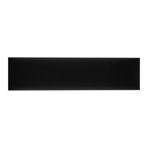 Upholstered Wall Panel Stegu Mollis Rectangle 60 x 15 cm, black