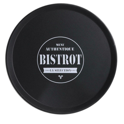 Tray Bistrot, non-slip, white