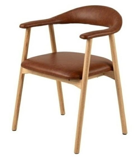 Dining Chair Addi, brandy PU