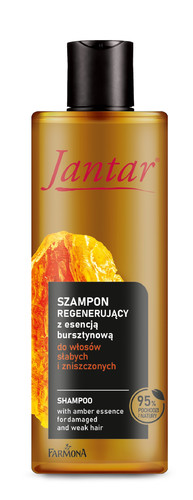 FARMONA Jantar Regenerating Shampoo with Amber Essence for Damaged & Weak Hair 300 ml