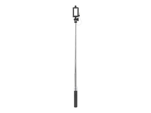 Monopod Selfie Stick Wired Black