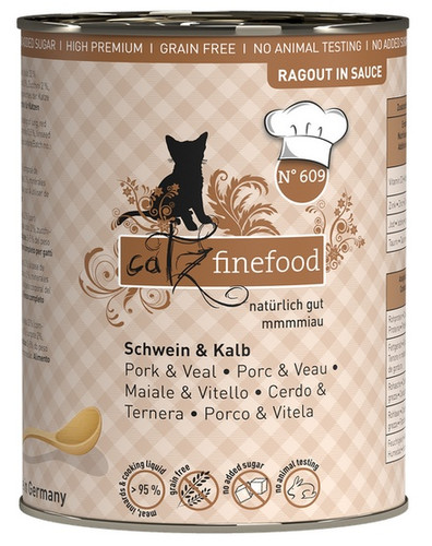 Catz Finefood Ragout N.609 Pork & Veal 380g