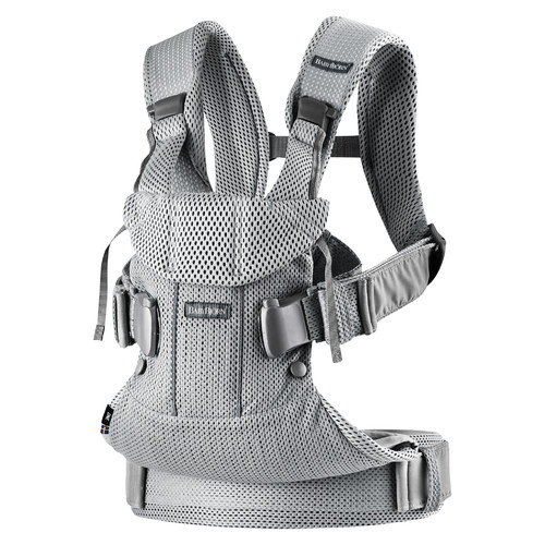 BABYBJÖRN - Baby Carrier ONE AIR, Silver 0-36m