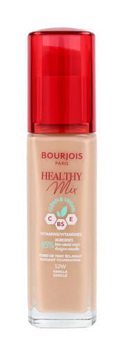Bourjois Foundation Healthy Mix Clean&Vegan no. 52W Vanilla 85% Natural 30ml