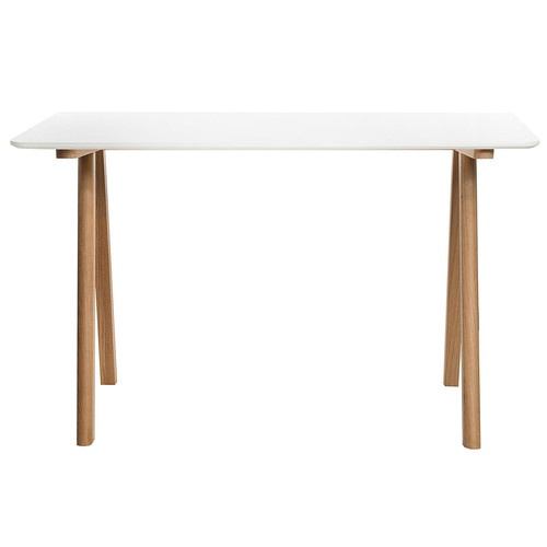 Desk Simplet Tunn, oak/white