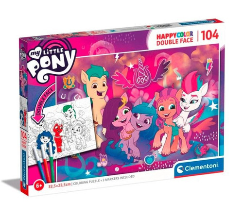 Clementoni Children's Puzzle My Little Pony 104pcs 6+