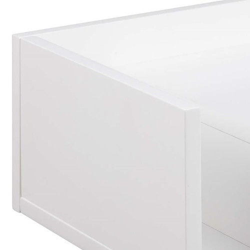 Wall-mounted Bedside Table Ashlan II, white