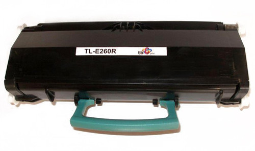 TB Toner Cartridge Black for Lexmark E260 Remanufactured TL-E260DR