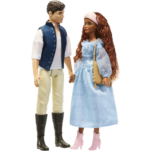 Disney the Little Mermaid Ariel & Prince Eric Fashion Dolls HLX14 3+