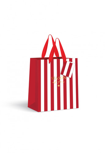 Premium Christmas Gift Bag, Medium, 18x23x10 cm, set
