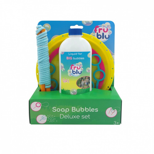 Fru Blu Soap Bubbles Deluxe Set + liquid 0.4l