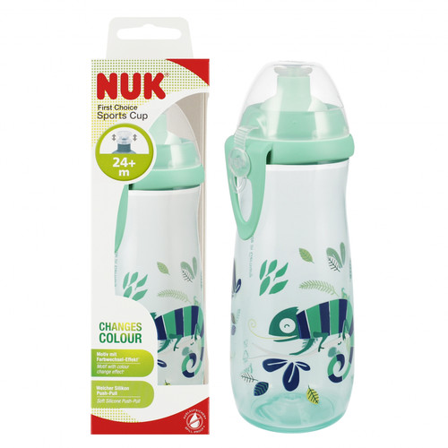 NUK First Choice Sports Cup 450ml 24m+, green