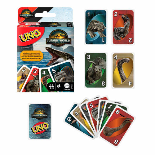 UNO Jurassic World Rebirth JFT28 7+