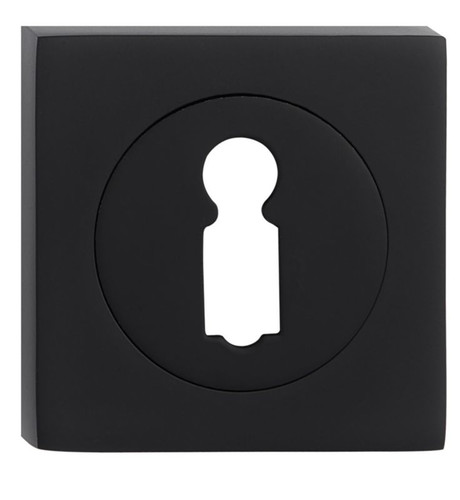 Door Escutcheon Schaffner Gabi, black
