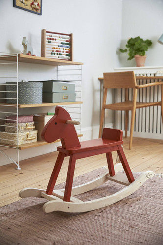 Kid's Concept Rocking horse orange red CARL LARSSON 18m+