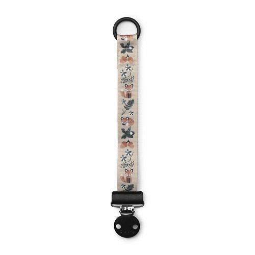 Elodie Details - Pacifier Clip - White Tiger