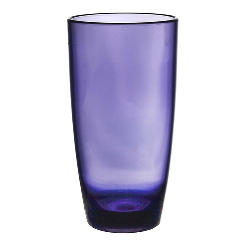 Plastic Drinking Glass 490ml, purple