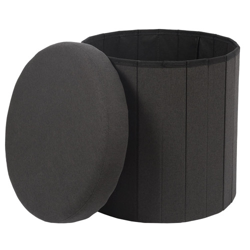 Pouffe Olaf, anthracite